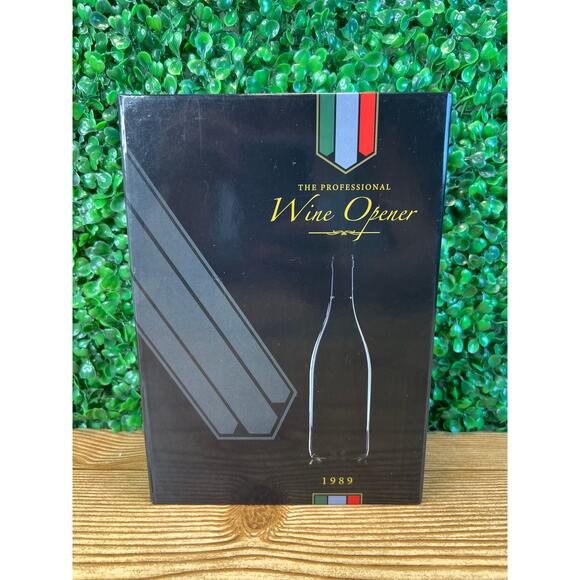 NIB The Professional Wine Opener Vineyard Supply Co. with Chill Stick NEW 1989 - Picture 1 of 8
